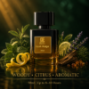 Dasht Essence Lush Reign 50ml unisex perfume with woody citrus aromatic fragrance notes