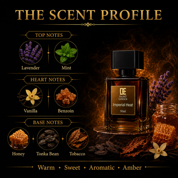 Imperial Heat perfume scent profile by Dasht Essence