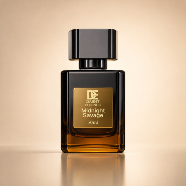 Midnight Savage 50ml men's perfume by Dasht Essence
