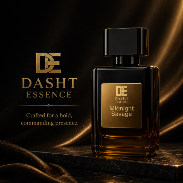 Midnight Savage luxury men's fragrance by Dasht Essence