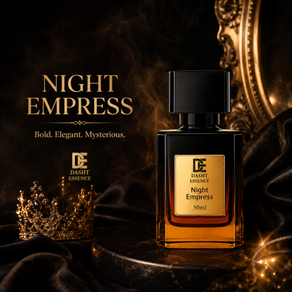 Night Empress luxury royal brand image by Dasht Essence